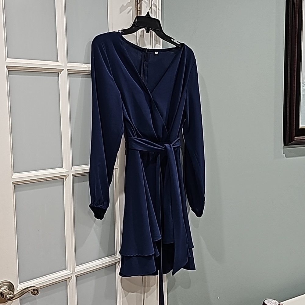Blue party dress